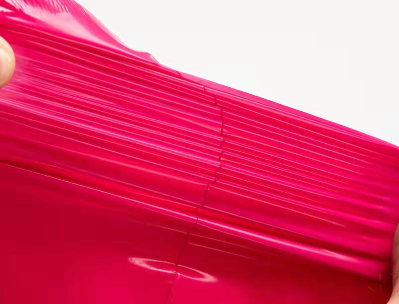 稻城玫红色快递袋-05